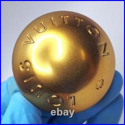 LOUIS VUITTON 2013 Store Window Display Rivet Stud LV Brushed Gold Plastic RARE