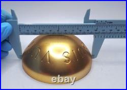 LOUIS VUITTON 2013 Store Window Display Rivet Stud LV Brushed Gold Plastic RARE