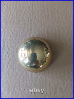 LOUIS VUITTON Large Display Rivet Stud Solid Brass Approx 1 lb 2.5 In RARE