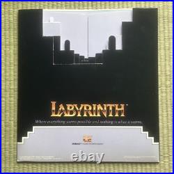 Labyrinth Embassy VHS Promo Store Display Bowie Henson RARE Pop Up Vintage 1987
