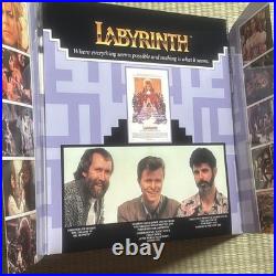 Labyrinth Embassy VHS Promo Store Display Bowie Henson RARE Pop Up Vintage 1987