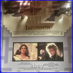 Labyrinth Embassy VHS Promo Store Display Bowie Henson RARE Pop Up Vintage 1987
