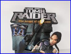 Lara Croft Tomb Raider Anger of Darkness PS2 Store Display Cardboard 3D Rare