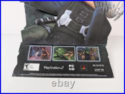 Lara Croft Tomb Raider Anger of Darkness PS2 Store Display Cardboard 3D Rare
