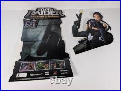 Lara Croft Tomb Raider Anger of Darkness PS2 Store Display Cardboard 3D Rare