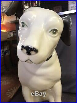 Large 36 Vintage Nipper Rca Victor Dog Rare Store Display Advertising Statue