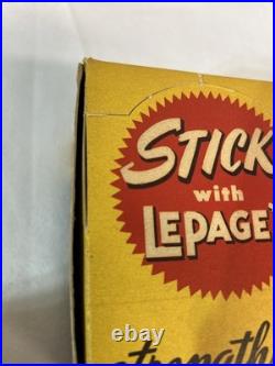 - LePage's Wood Glue NOS With Oringinal Store Display RARE With 12 Bottles Glue