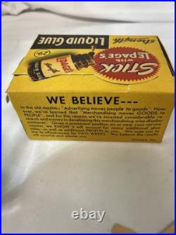 - LePage's Wood Glue NOS With Oringinal Store Display RARE With 12 Bottles Glue