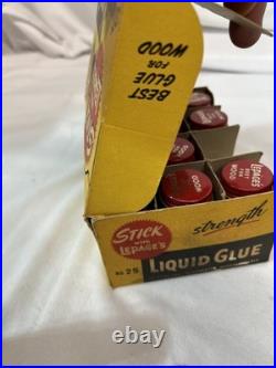 - LePage's Wood Glue NOS With Oringinal Store Display RARE With 12 Bottles Glue