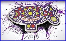 Led Zeppelin Record Store Hanging Display 2014 Atlantic Records READ ALL RARE