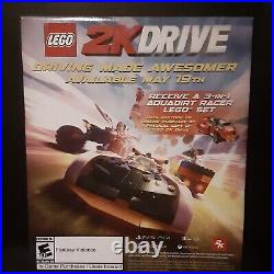 Lego 2K Drive Video Game Large Cardboard Promo Store Display Collectible Rare