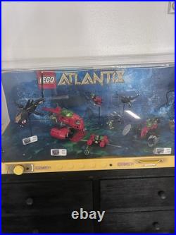 Lego Atlantis store display Rare 8058 8075 8059 8061