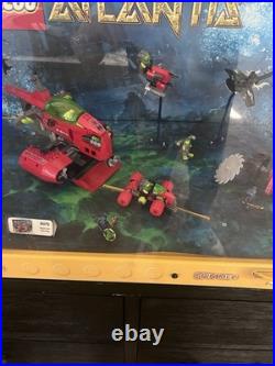 Lego Atlantis store display Rare 8058 8075 8059 8061