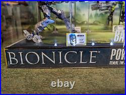 Lego Bionicle 8694, 8695, 8689, 8688 Store Display Battle for Power Retired RARE