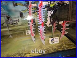 Lego Bionicle 8694, 8695, 8689, 8688 Store Display Battle for Power Retired RARE