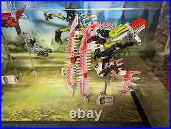 Lego Bionicle 8694, 8695, 8689, 8688 Store Display Battle for Power Retired RARE