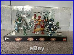 Lego Bionicle Store Display Super Rare Toa Inika, Six Figures-used