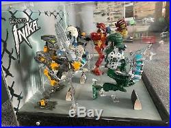 Lego Bionicle Store Display Super Rare Toa Inika, Six Figures-used