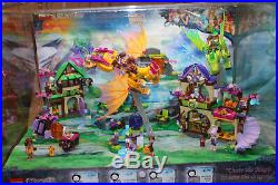 Lego Elves Store Display 41174 41171 41175 41176 41172 5 Sets Lighted Works Rare