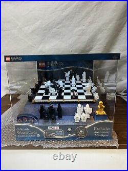 Lego Harry Potter Store Display Rare Chess Set! MINT & WORKING