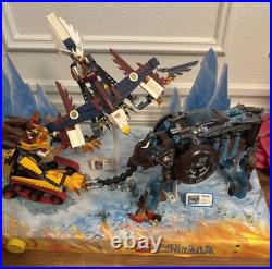 Lego Legends of Chima Final Wave Store Display Case Sets 70145 70144 70142 Rare