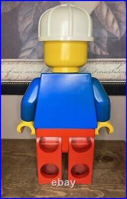 Lego Man Store Display Giant Size 19 Inch Very Rare