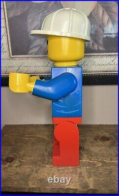 Lego Man Store Display Giant Size 19 Inch Very Rare