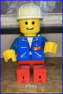 Lego Man Store Display Giant Size 19 Inch Very Rare