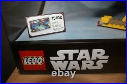 Lego Star Wars Store Display 75102 Poe's X Wing Fighter RARE Deposit
