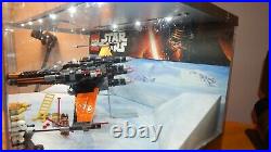 Lego Star Wars Store Display 75102 Poe's X Wing Fighter RARE Lighted