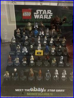 Lego Star Wars The Yoda Chronicles Store Display RARE Crack In Bottom Corner