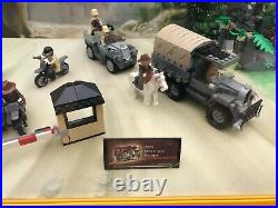 Lego Store Display INDIANA JONES RAIDERS RARE 4 FT 7623 7620 7621 7622