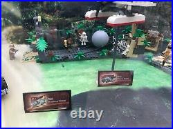 Lego Store Display INDIANA JONES RAIDERS RARE 4 FT 7623 7620 7621 7622