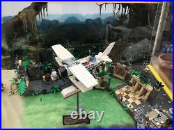 Lego Store Display INDIANA JONES RAIDERS RARE 4 FT 7623 7620 7621 7622