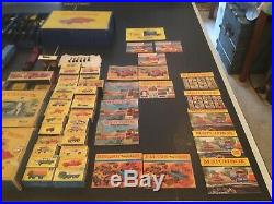 Lesney Matchbox Collection with Rare 1958 Wood Store Display/Vintage Series #1-75