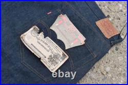 Levis Vintage 501 Store Display Red Line Selvedge Denim NOS 76 x 45 Rare Promo