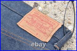 Levis Vintage 501 Store Display Red Line Selvedge Denim NOS 76 x 45 Rare Promo