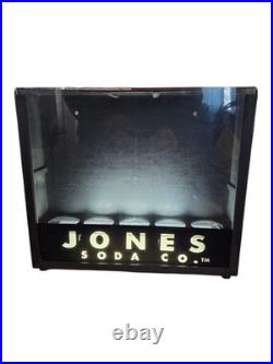 Light-up Display Case/Dispenser Jones Soda Co. Rare Collectible A Must-Have