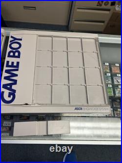 Lot Of 2 Nintendo Game Boy ASCII Store Display Showcase With Feet! ULTRA RARE