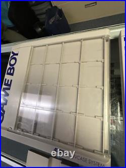 Lot Of 2 Nintendo Game Boy ASCII Store Display Showcase With Feet! ULTRA RARE