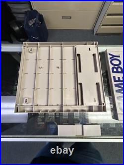 Lot Of 2 Nintendo Game Boy ASCII Store Display Showcase With Feet! ULTRA RARE