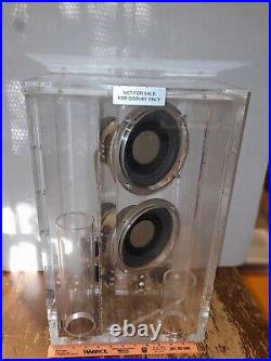 Lucite Store Display Bose Acoustimass Speaker System SE-5 Transparent RARE