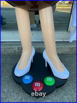 M&M Brown Candy Character Store Display 40 in. Tall NEW OPEN BOX RARE