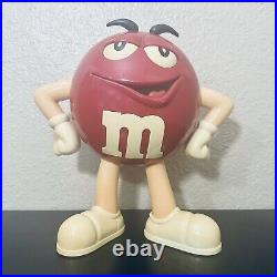 M&M's Candy Red Mars character Store Display promotional 2015 Rare Large 14