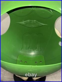 M&M store display green 41 tall Rare Collectible Vintage Store Display See Pics
