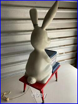 MEGA RARE 1950s Jumping Jacks Shoes Magic Rabbit Store Sign Display Advertising