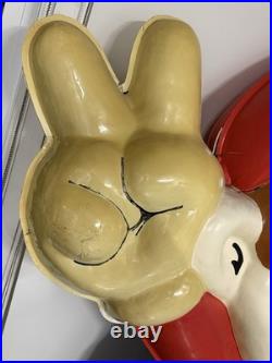 MEGA RARE 90s Nintendo Super Mario Best Buy Video Game Store Display Sign NES