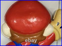 MEGA RARE 90s Nintendo Super Mario Best Buy Video Game Store Display Sign NES