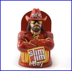 Macho Man Randy Savage Slim Jim Store Display Holder Stand WWF WCW WWE Rare