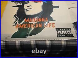 Madonna American Life Promo Record Store Window Light Cling Display RARE 36